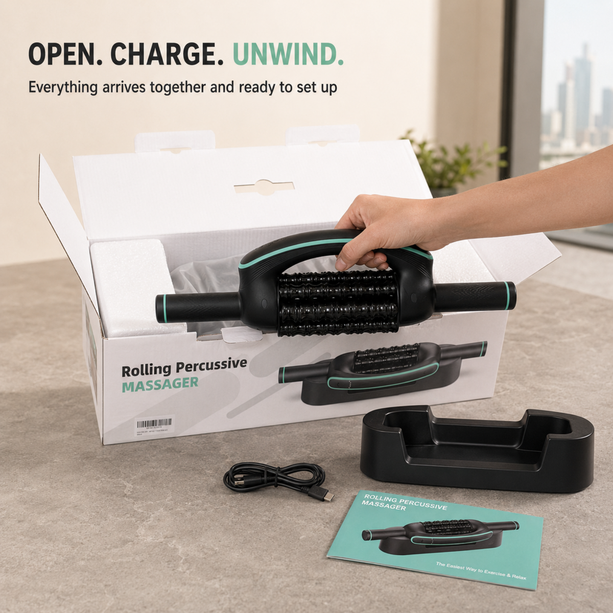 Rolling Percussive Massager