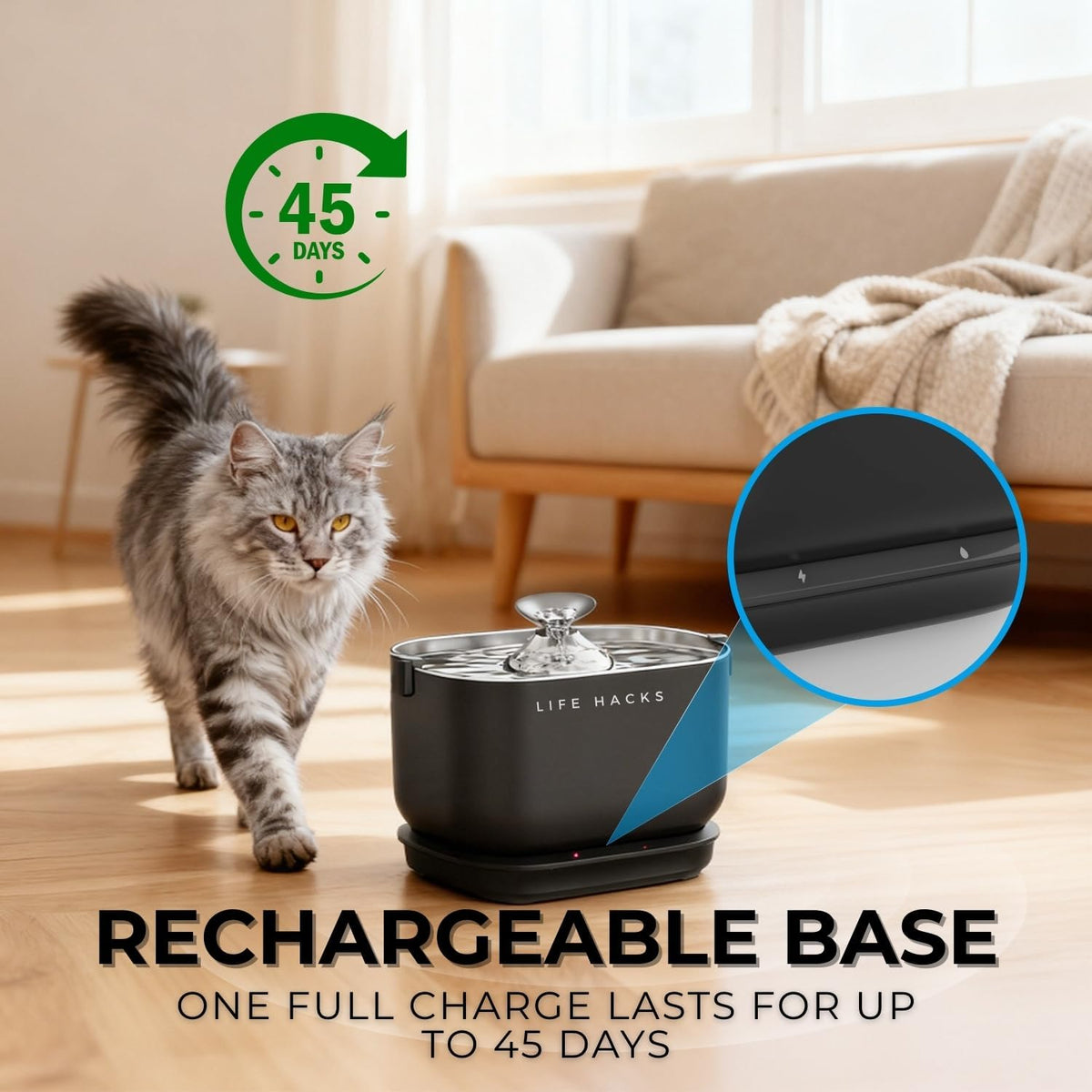 Automatic Cat Water Fountain