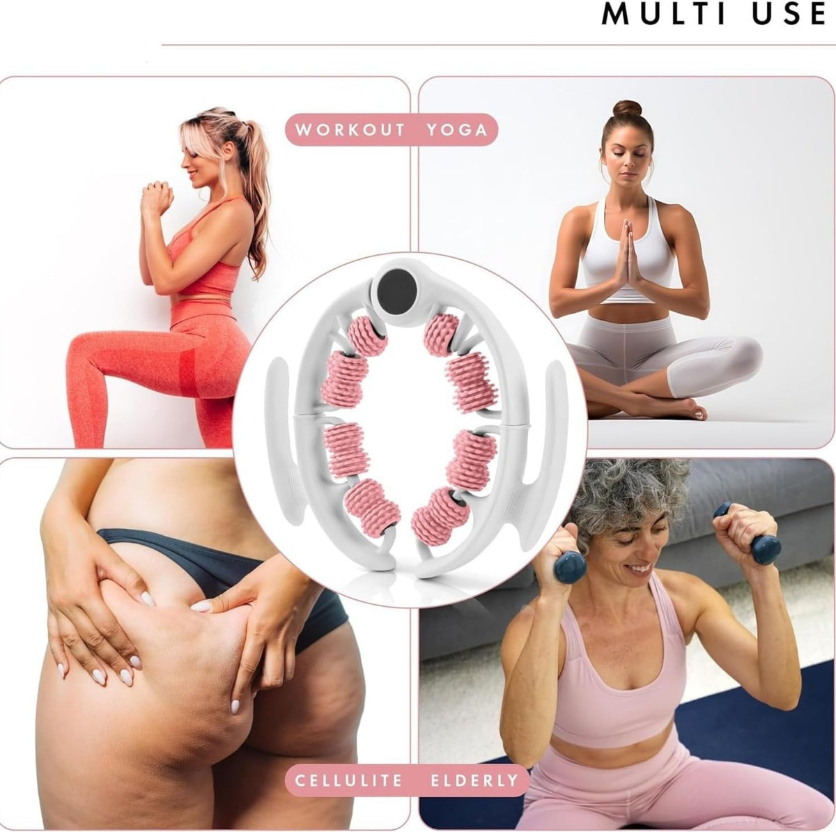 Manual Cellulite Massager Roller for Legs, Thighs & Arms